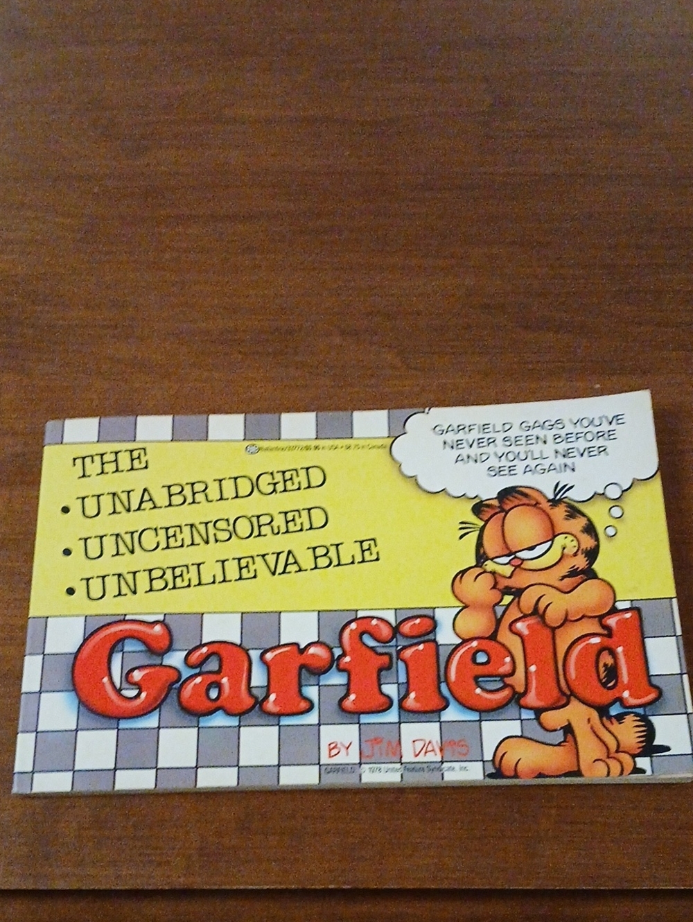 Vintage Garfield Comic Collection Soft Cover - Tv Show Garfield 1986